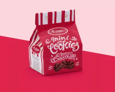 Mini cookies al triplo cioccolato Flamigni